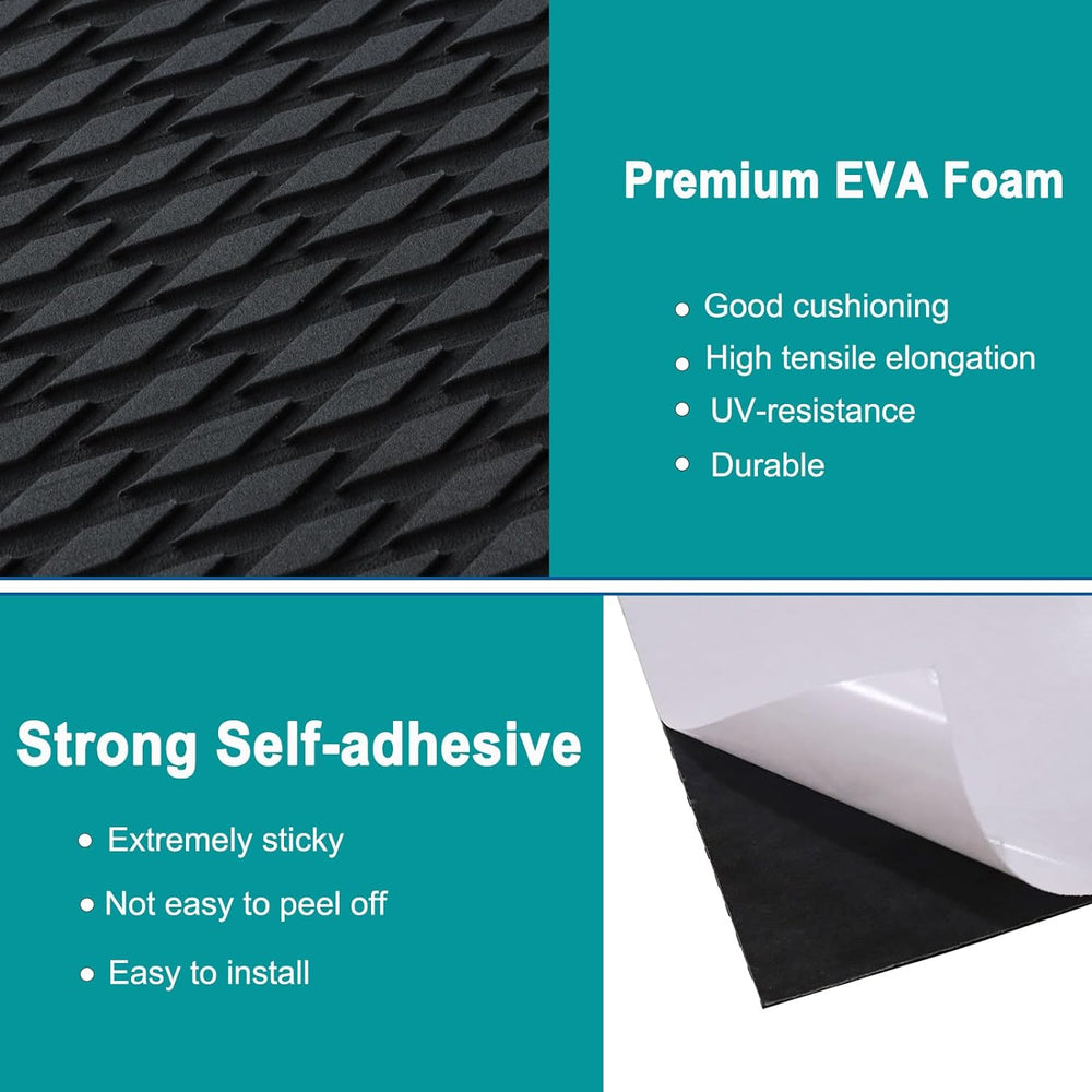 Hjdeck Boat Flooring EVA Foam Boat Decking Marine Carpet Non-Slip Decking She...