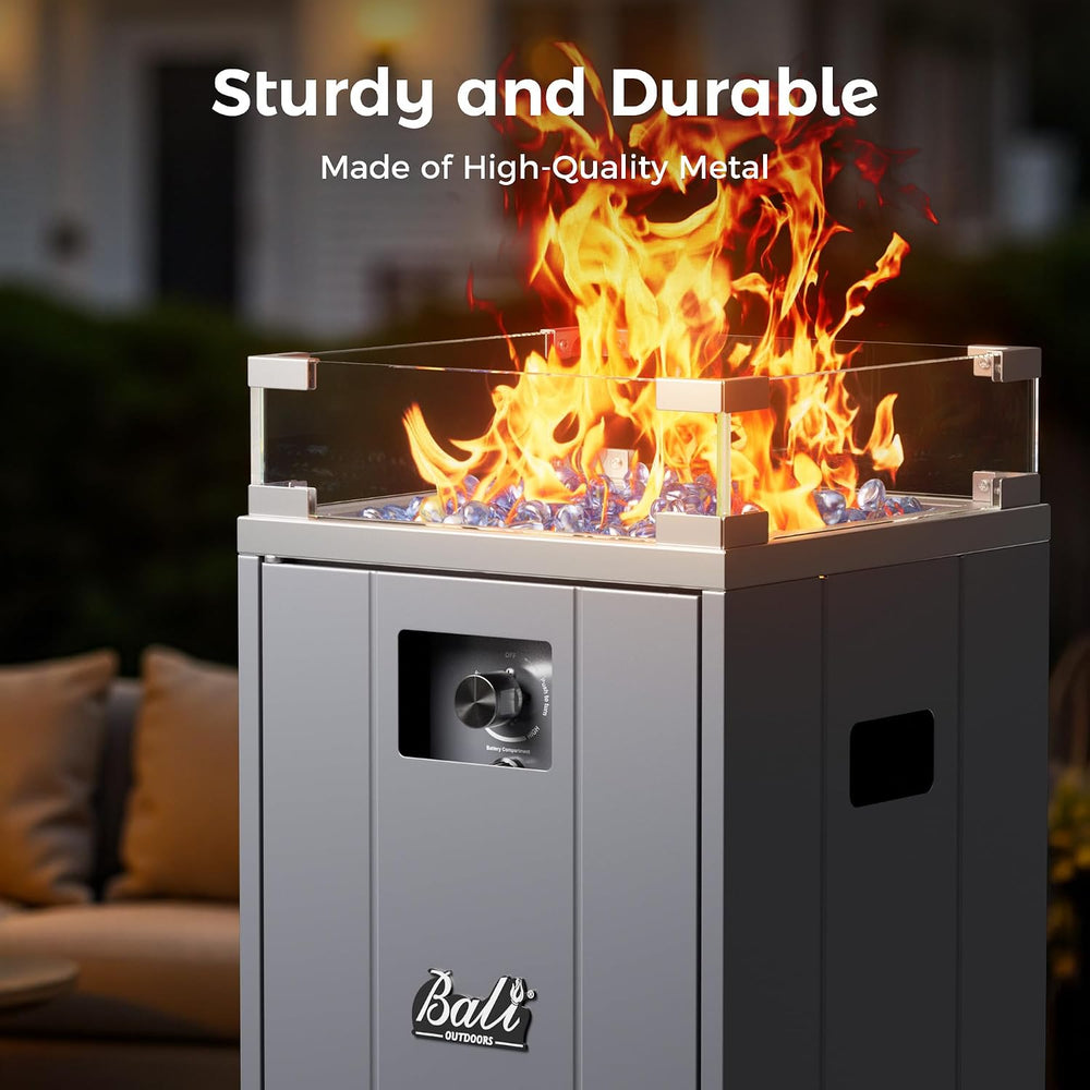 BALI OUTDOORS 15 inch Gas Fire Pit