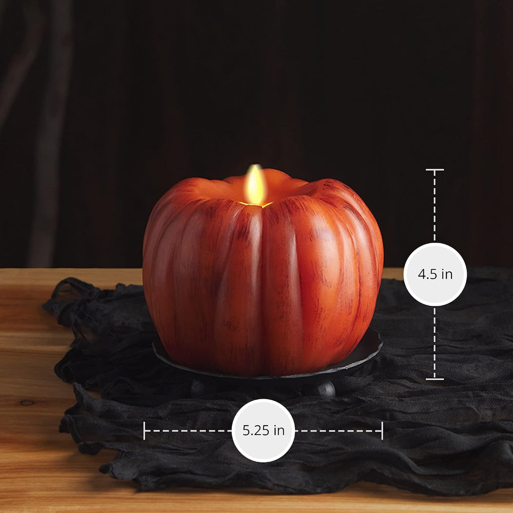 Luminara - Flameless Halloween LED Candle Battery Operated Moving Flame - Ant...