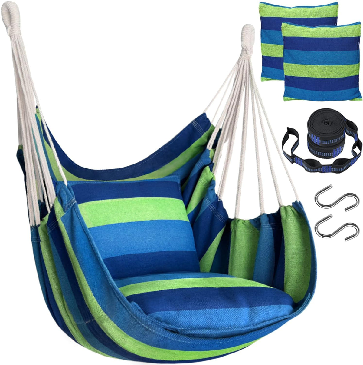 halalona hammock chair hanging hammock chair rope swing, main product view