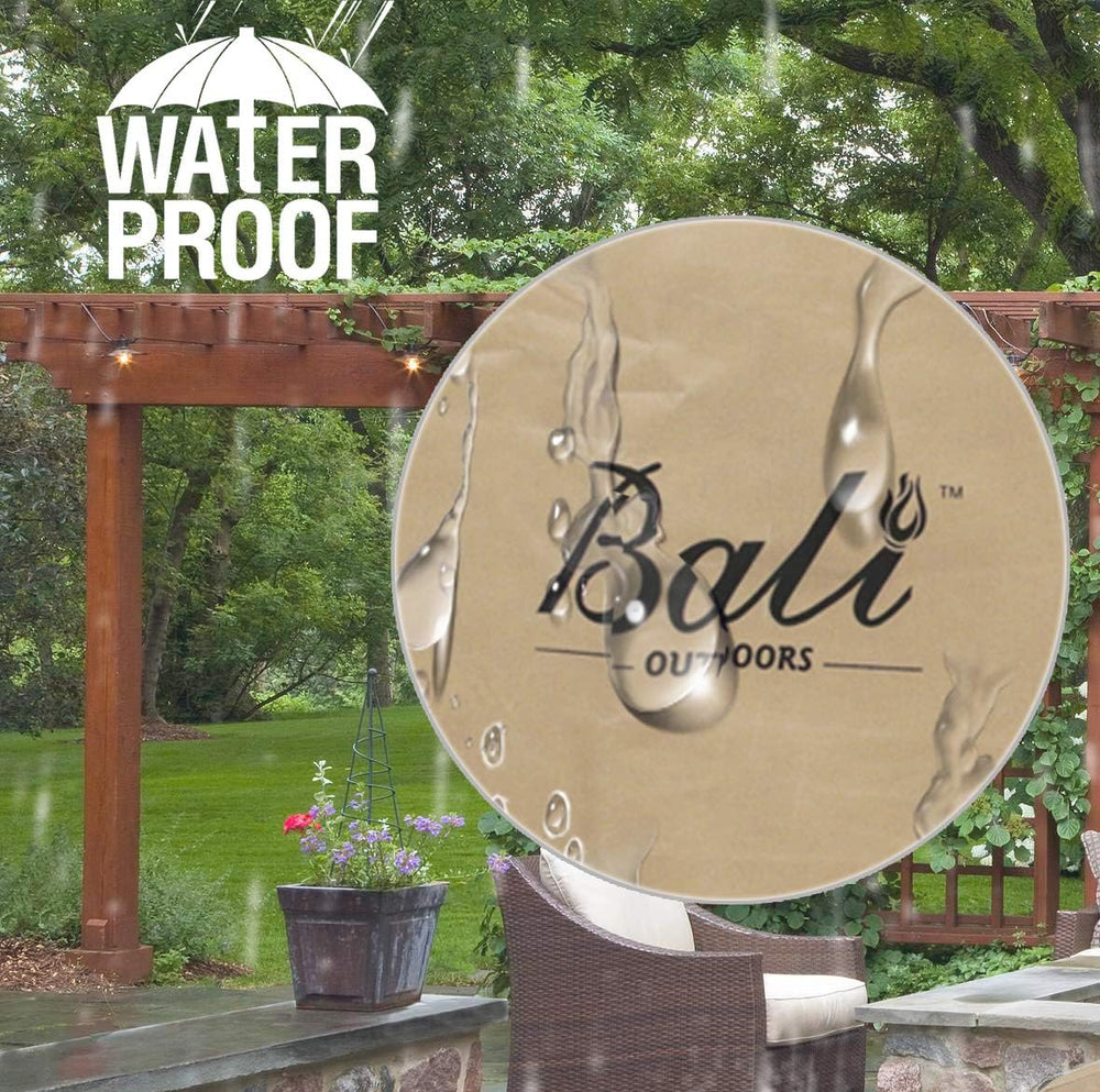 BALI OUTDOORS 30 Inch Fire Pit Cover Round Column
