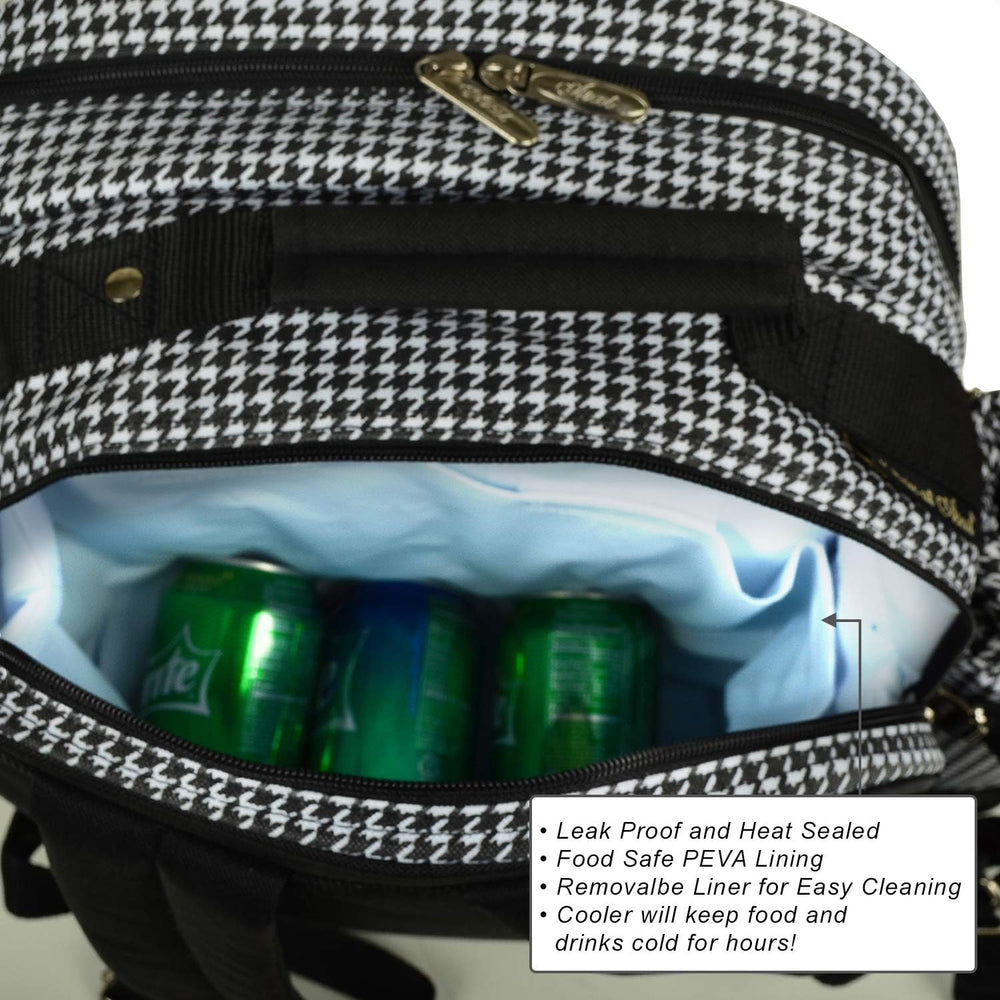Picnic at Ascot Original Equipped 2 Person Picnic Backpack with Cooler & ...