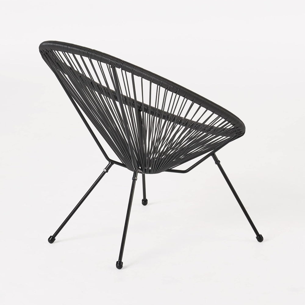 Christopher Knight Home Outdoor Hammock Weave Chair with Steel Frame (Set of ...