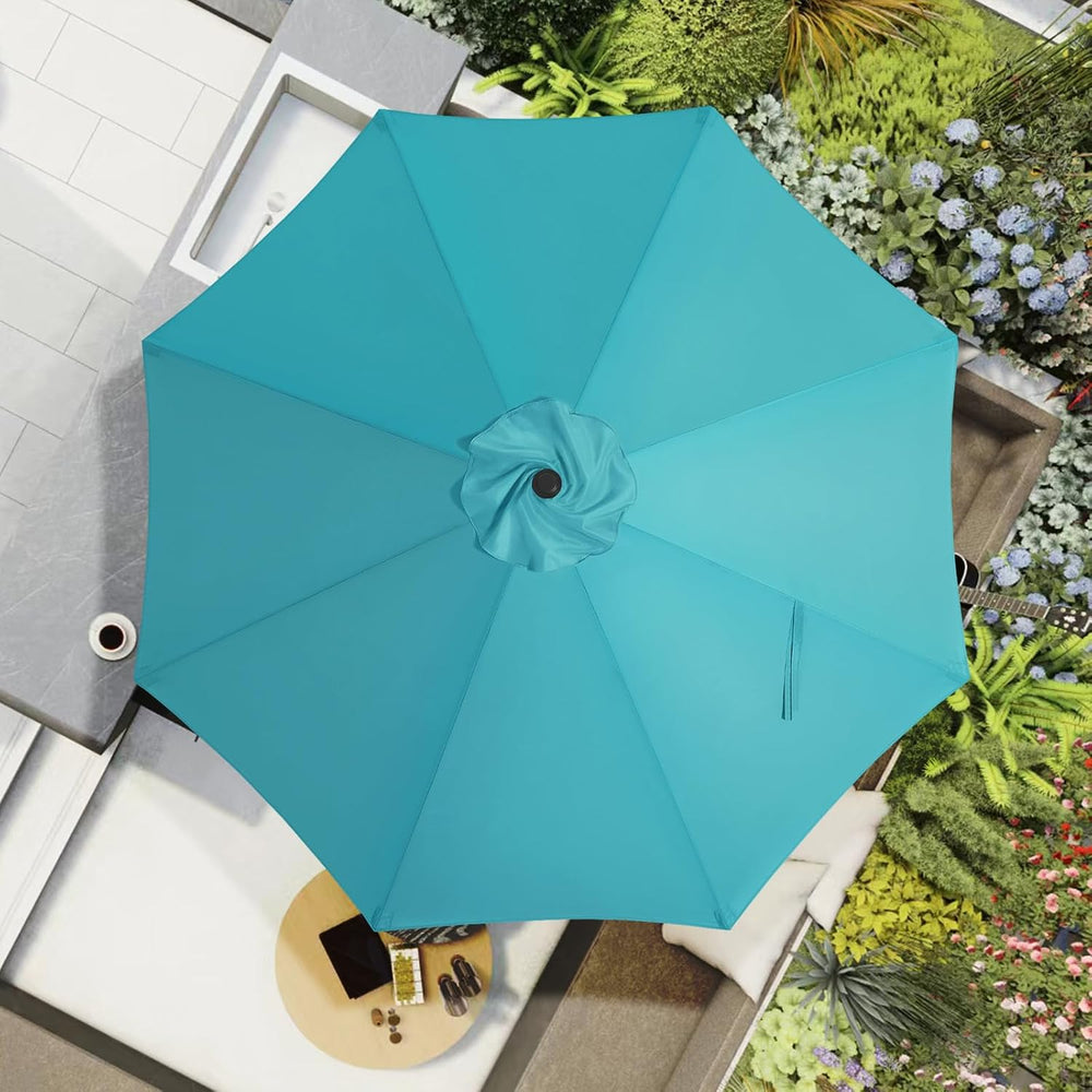MASTERCANOPY 10ft Replacement Canopy for 8 Ribs - Turquoise