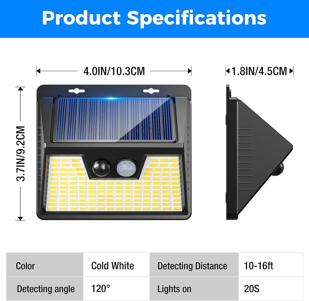 Peasur Solar Lights Outdoor Waterproof [12 Packs/140 LEDs], 3 Lighting Modes ...