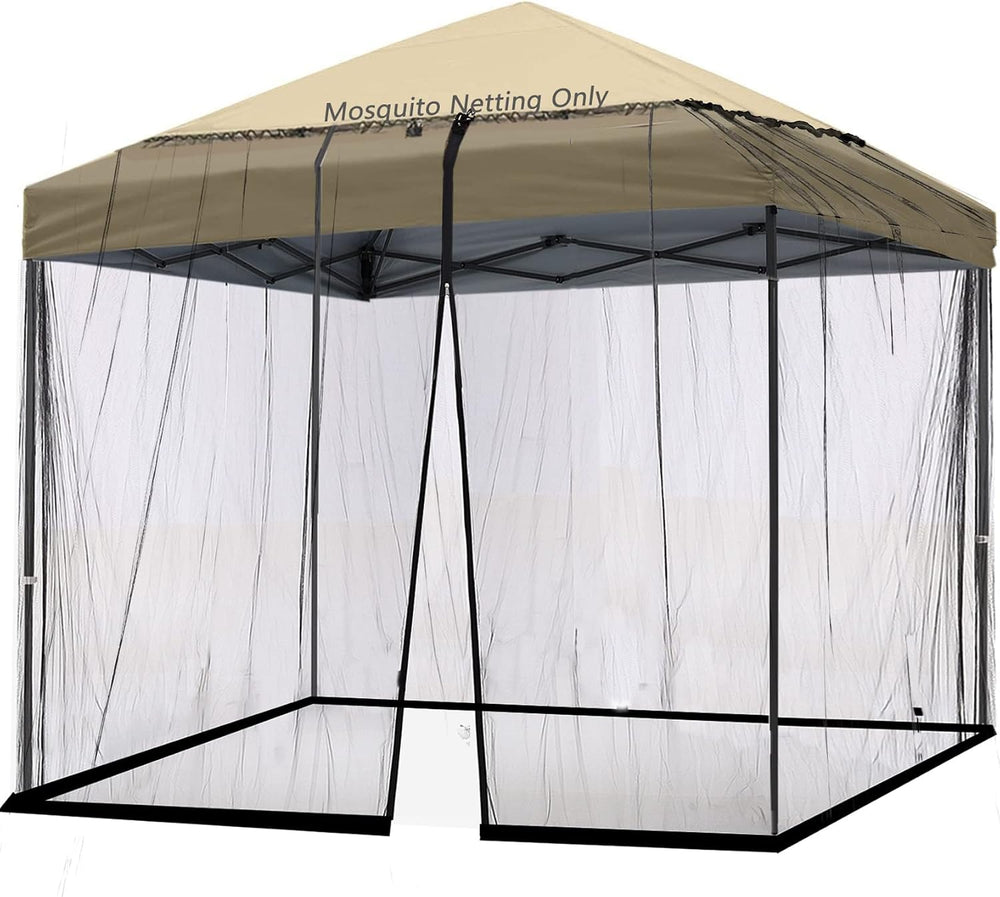 10' x 10' Patio Umbrellas Netting Mosquito Netting, Gazebo Canopy Pat...