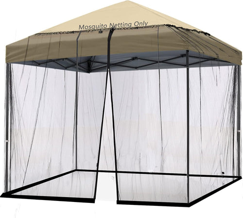 10' x 10' patio umbrellas netting mosquito netting, main product view