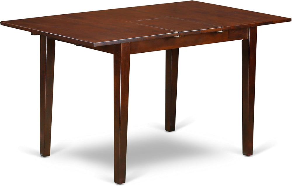East West Furniture PSCA6C-MAH-LC 6 Piece Modern Dining Table Set Contains a ...