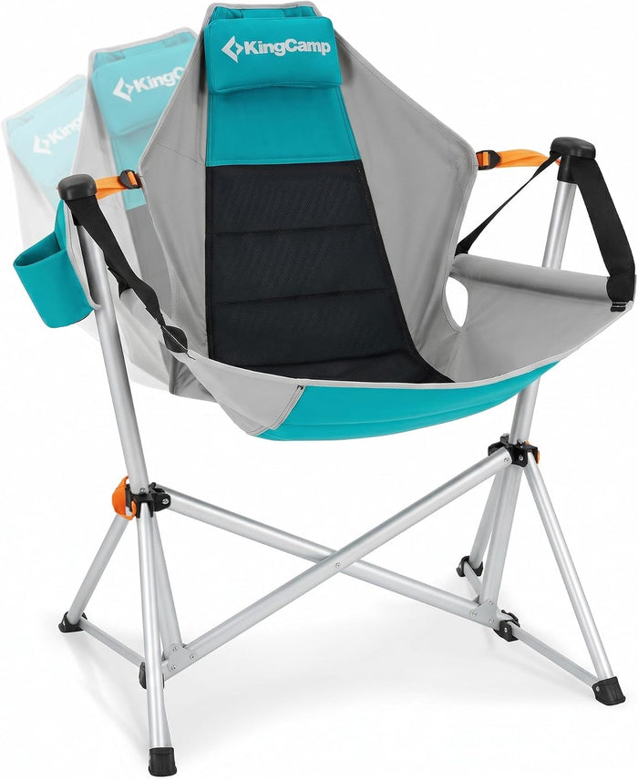 KingCamp Hammock Camping Chair, 400lbs Heavy Duty Swing Chairs for Adults