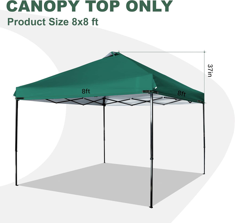 Canopy Replacement Top for Most 8x8ft Straight Leg Frame