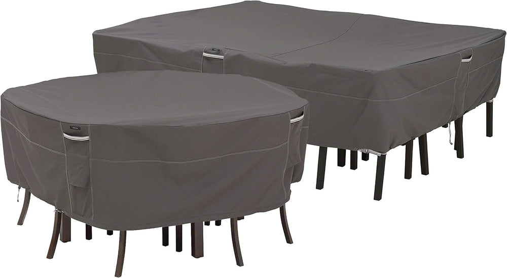 Classic Accessories Ravenna Water-Resistant 60 Inch Tall Round Patio Table &a...