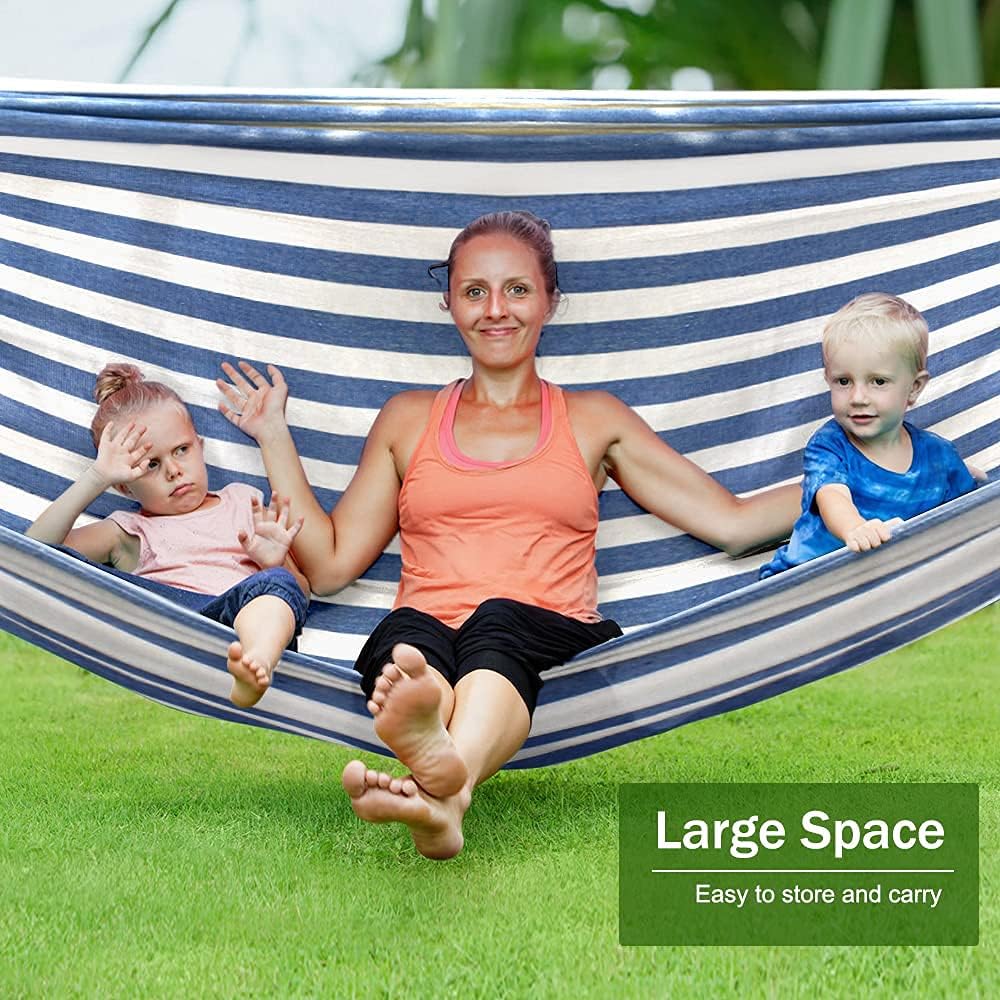 MOSFiATA Hammocks Portable Camping Hammock Upgraded 550lb Comfortable Fabric ...
