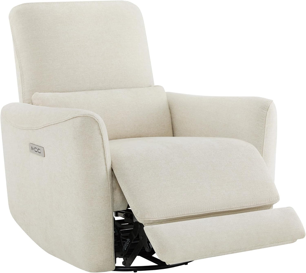 CHITA Power Swivel Glider Recliner Chair, Tall-Wide, Linen