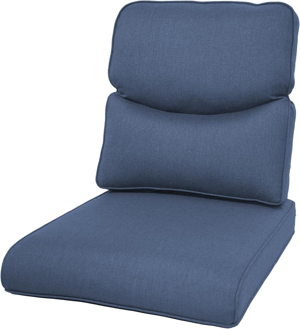 Luxury 22*24*6in Outdoor Patio Cushions, 5 Pieces Grey Outdoor Cushion