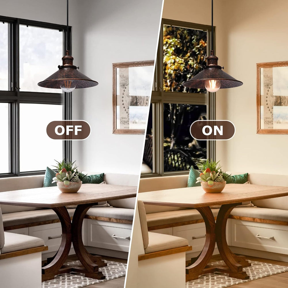 Lingkai Farmhouse Pendant Light Industrial Hanging Light Fixture Vintage Barn...