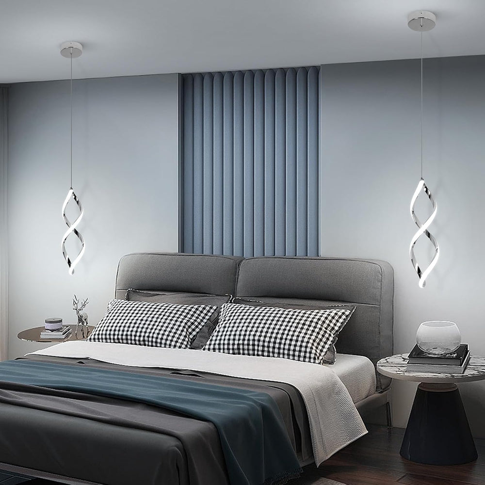 Modern Pendant Lights Kitchen Island,16W Cold White Led Pendant Light Fixture...