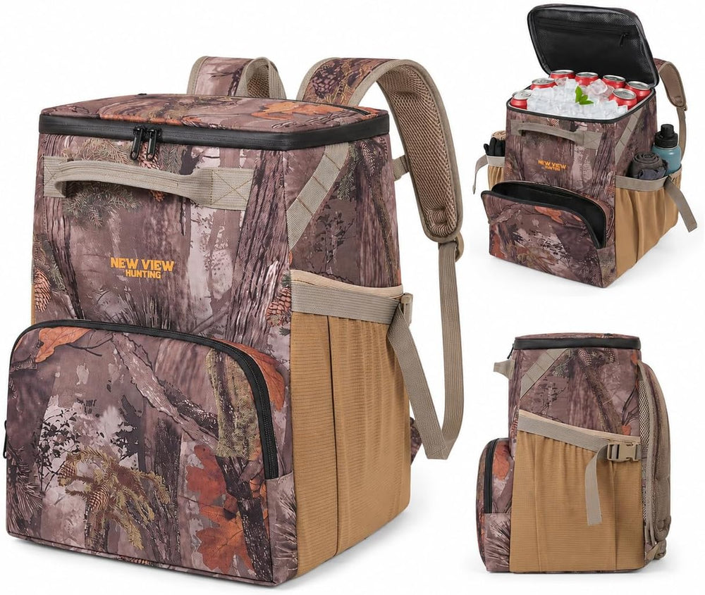 Backpack Cooler, 42 Can 16mm Leakproof Soft Cooler Backpack, Waterproof &...