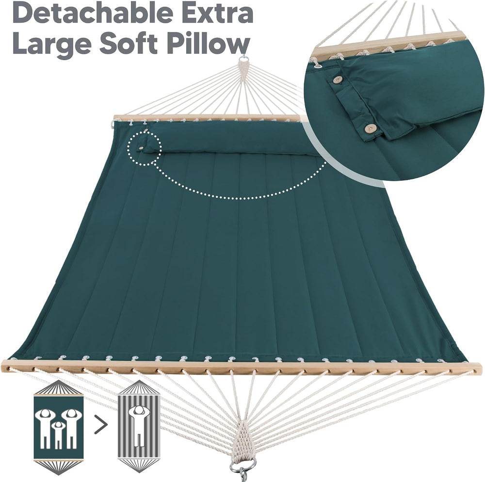 SUNCREAT Replacement Hammock for Stand, 475 lbs Capacity, Dark Green