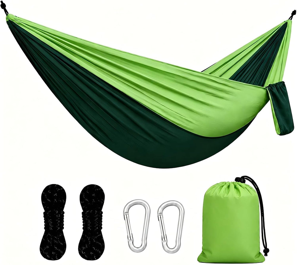 Large Single-Person Camping Hammock, an Outdoor Camping Essential，Fruit Green...