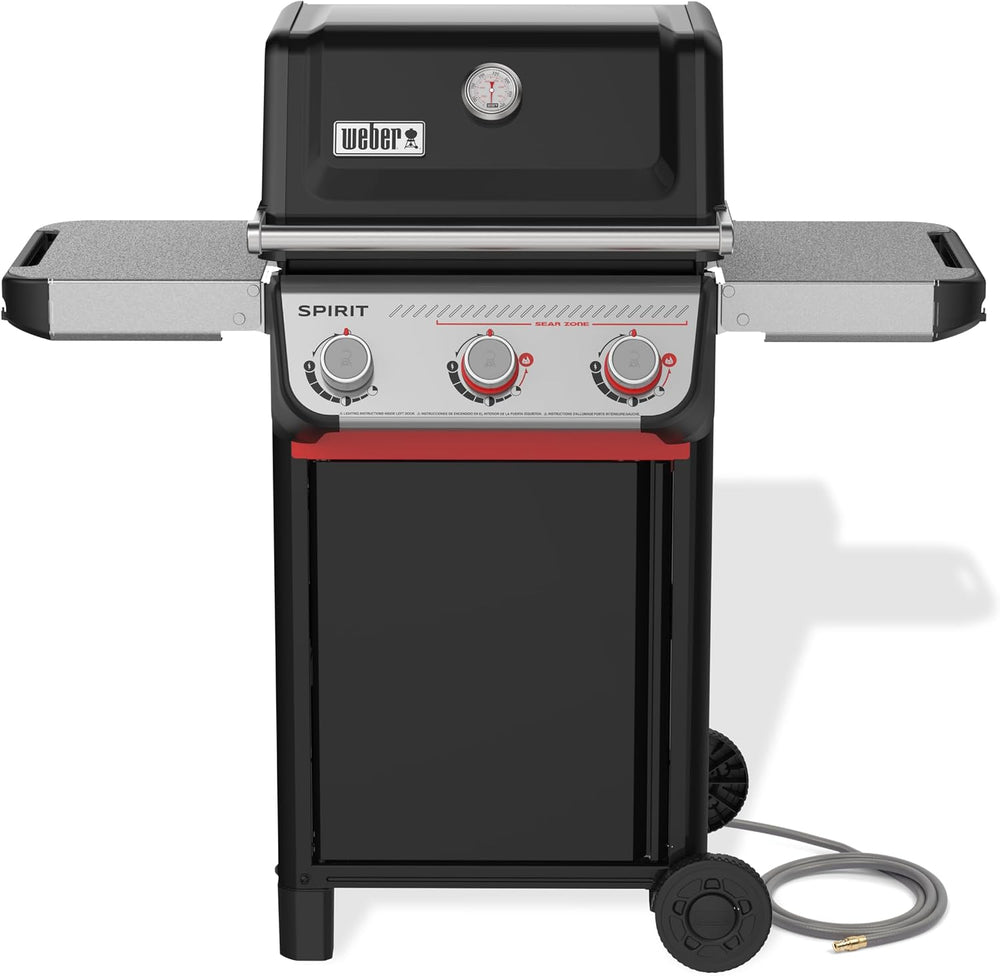 Weber® Spirit® E-325 Gas Grill, Outdoor Cooking, Natural Gas Grill, Black