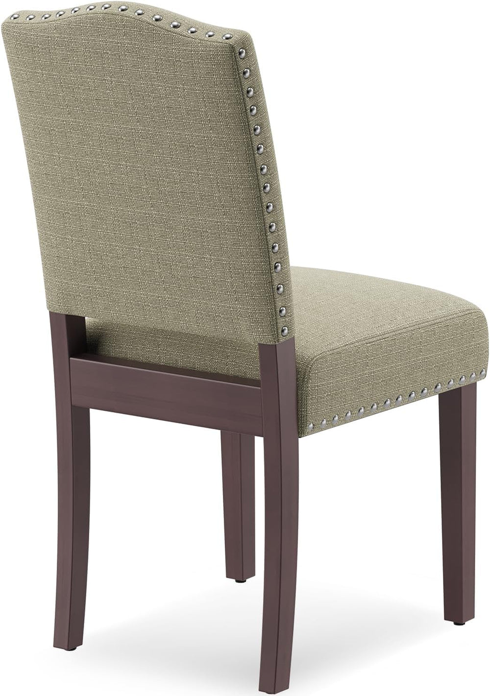 Upholstered Dining Chairs Set of 2 with Thickened Seat Cushion