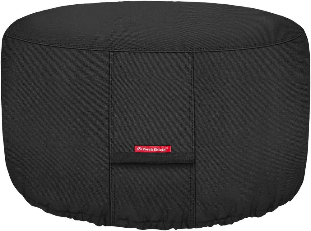 Porch Shield Fire Pit Cover - Waterproof 600D Heavy Duty Fade Resistant Round...