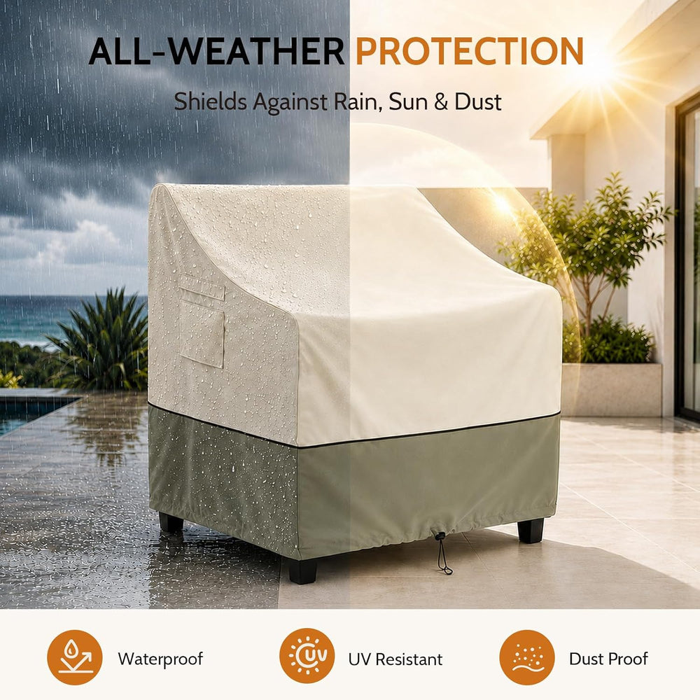 COSFLY Patio Furniture Chair Covers Waterproof, 32"W x 37"D x 36&qu...
