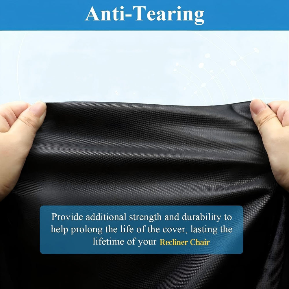 Recliner Chair Covers (2pk), Outdoor Waterproof Cover for Leather Recliner
