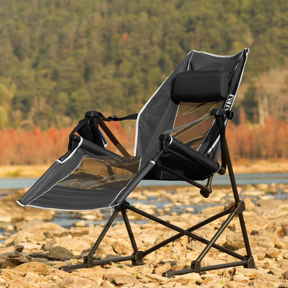 Go-Horizon Hammock Swinging Camping Chair for Adults up to 400bs,Full Lie-Fla...