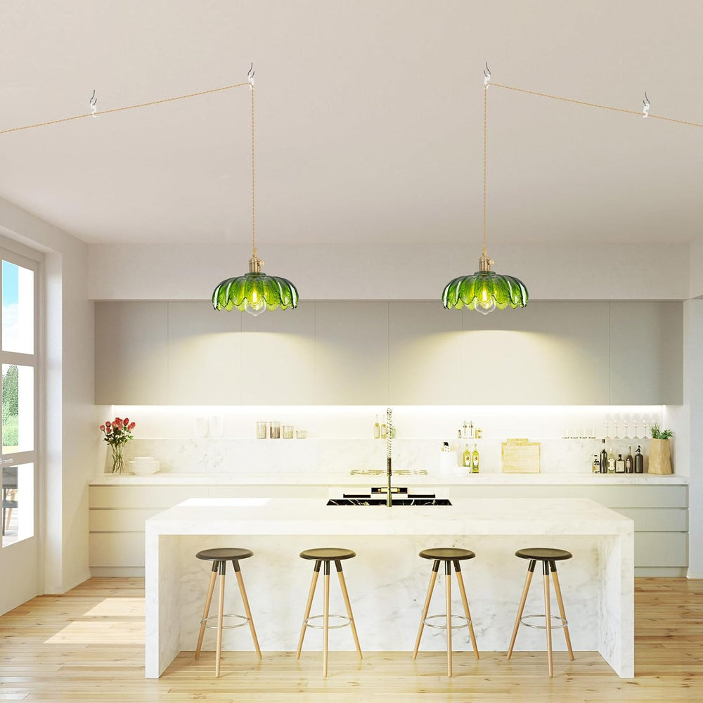 Plug in Pendant Light, Hanging Lights with Plug in Cord