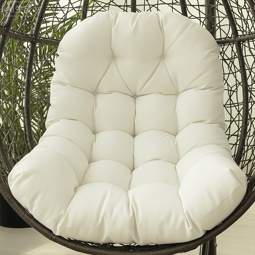 Egg Chair Cushion Replacement Outdoor Hanging Chair Cushion for Patio Furitur...