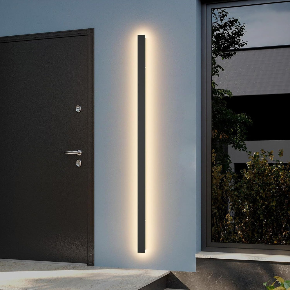 56In Long Outdoor Light,IP65 Waterproof Modern Exterior Lighting Fixture 3000...