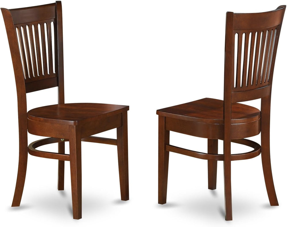 East West Furniture LYVA6-ESP-W 6 Piece Kitchen Table Set Contains a Rectangl...