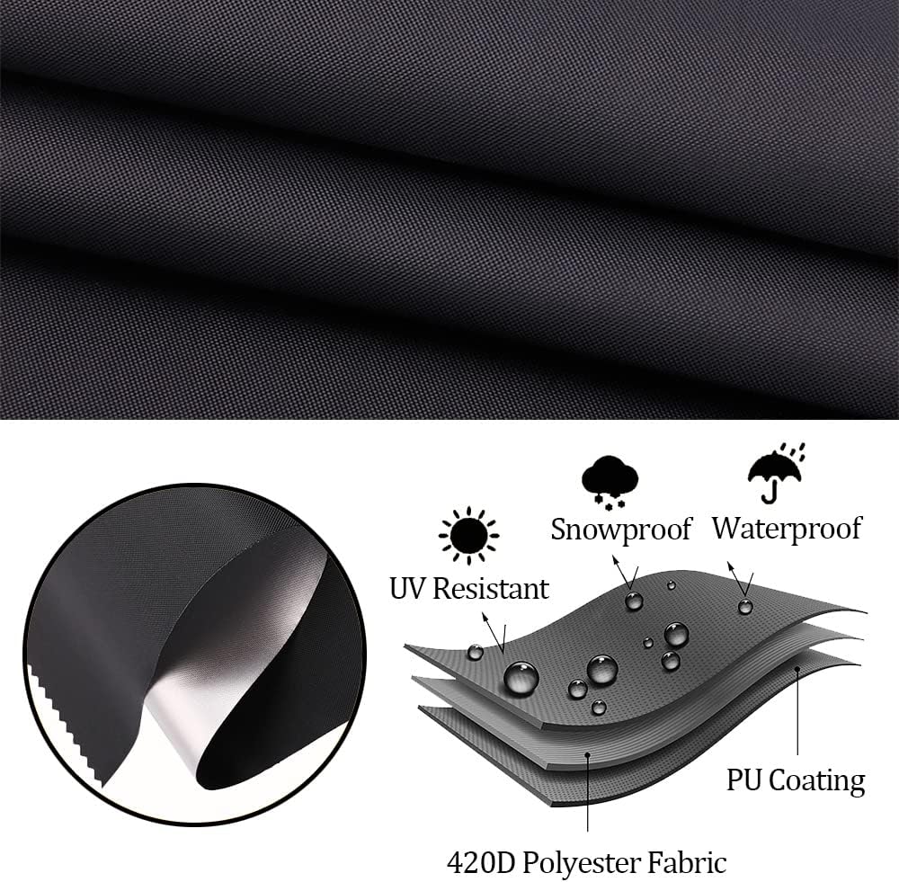 Octagonal Fire Pit Cover Waterproof Heavy Duty Outdoor Patio