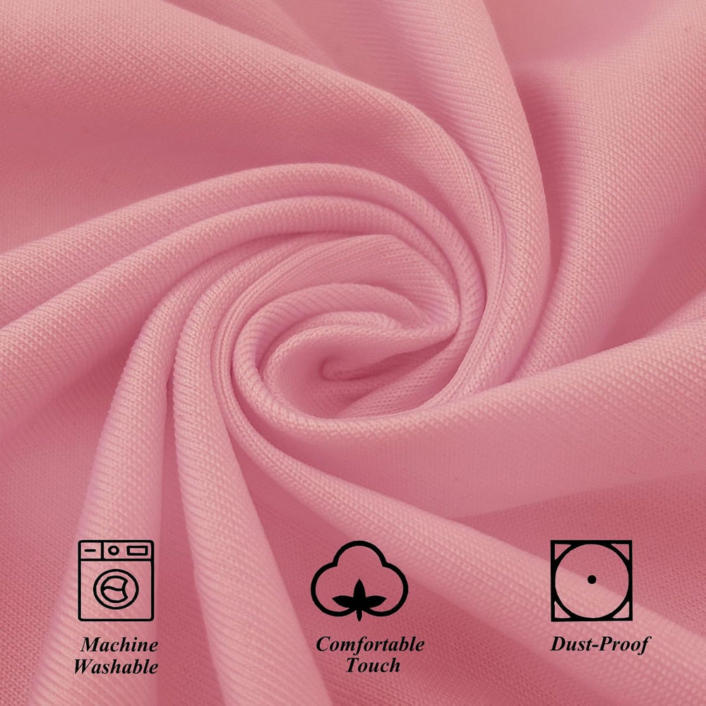 4Pack Pink Cocktail Table Cover 32x43 Inch Cocktail Table Tablecloth