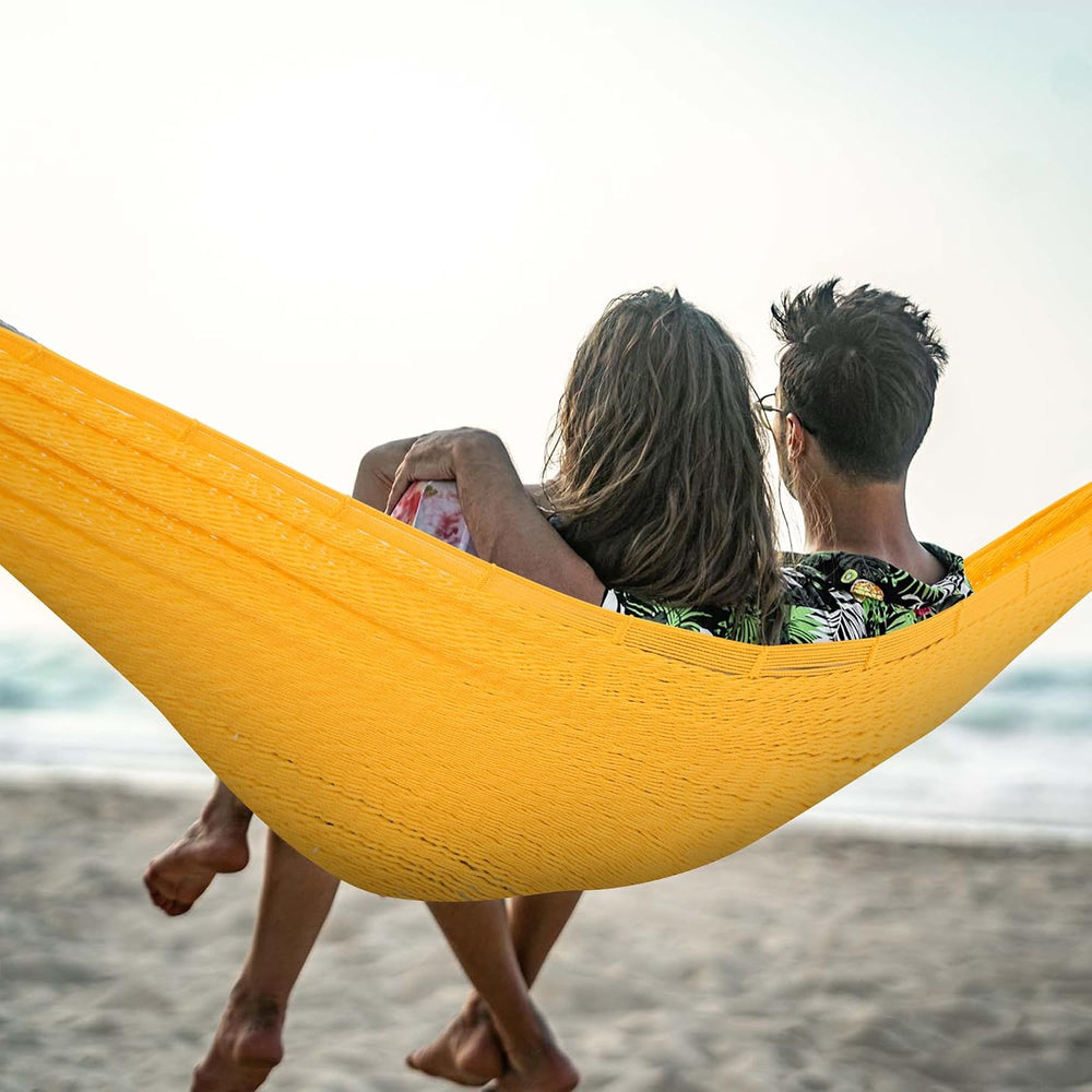 Lazy Daze XL Handwoven Mayan Hammock, 10.5FT Double Camping Hammocks