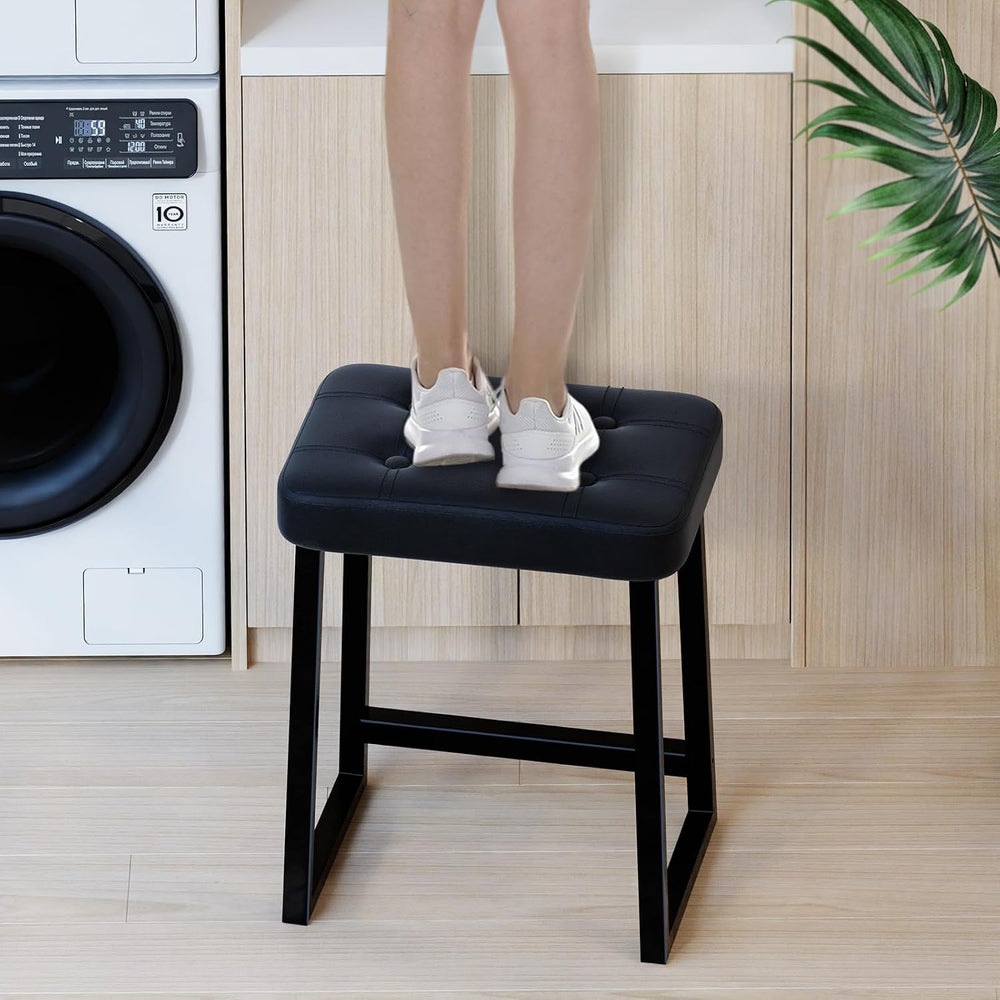 Vanity Bar Stool Chair, Makeup Stool Counter Height stools,Small Ottoman Foot...