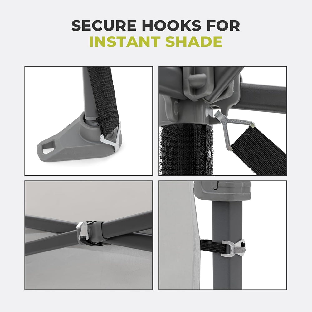 CORE Sunwall for Straight Leg Pop Up Canopy Tent – Fits 10x10 and 13x13 Canop...