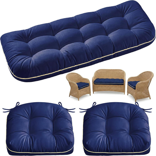 1 middle one wicker chair cushions 3 pieces, main product view