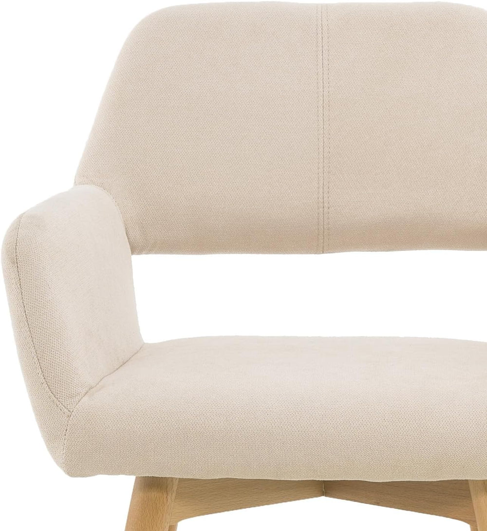 Mid Century Modern Dining Chairs Set of 2 & 4 & 6 Comfy Accent Chair ...