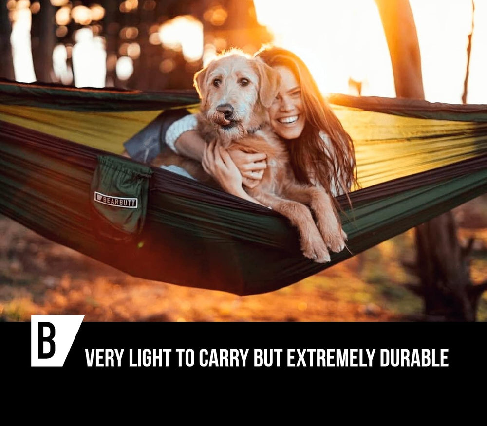 Bear Butt Camping Hammock - Hammock - Camping Gear - 2 Person Hammock - Backp...