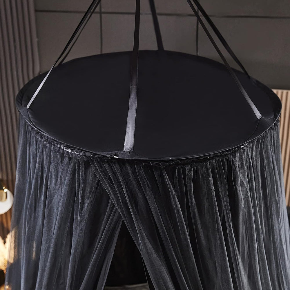 Kertnic Luxurious Bed Canopy for Girls & Adults - Double Layer Princess C...