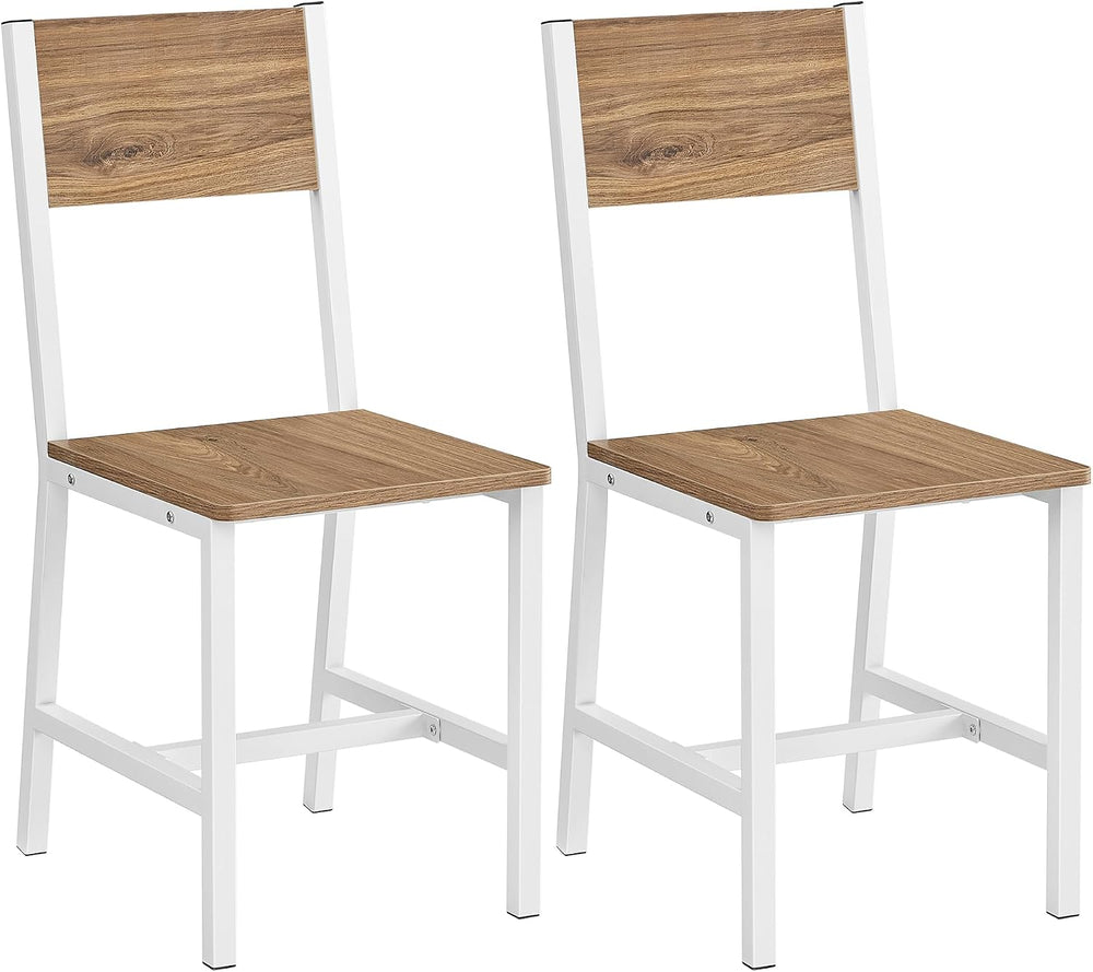 VASAGLE Dining Chair Set of 2, Kitchen Chairs