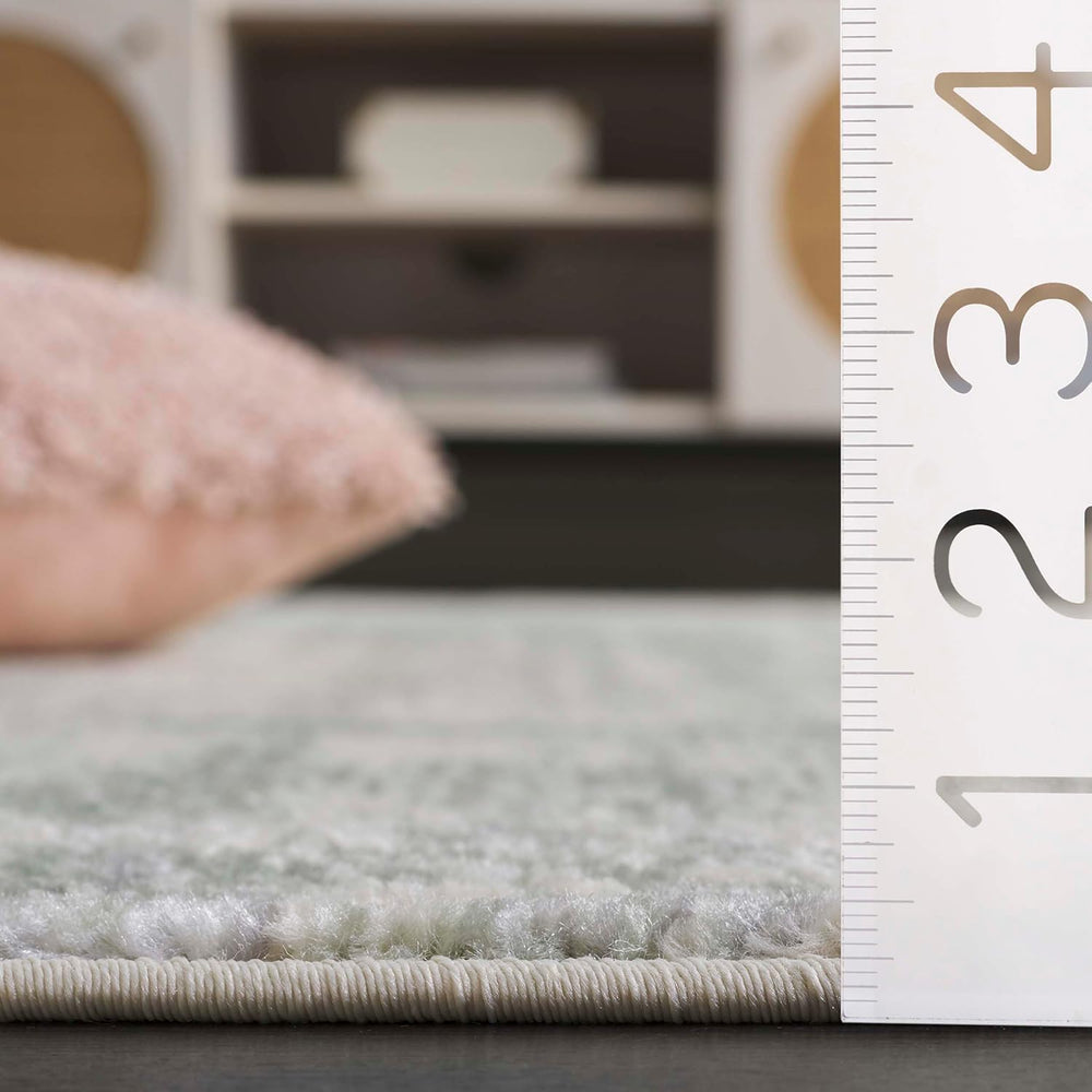 SAFAVIEH Adirondack Area Rug 6x9, Modern Sage & Ivory ADR207W