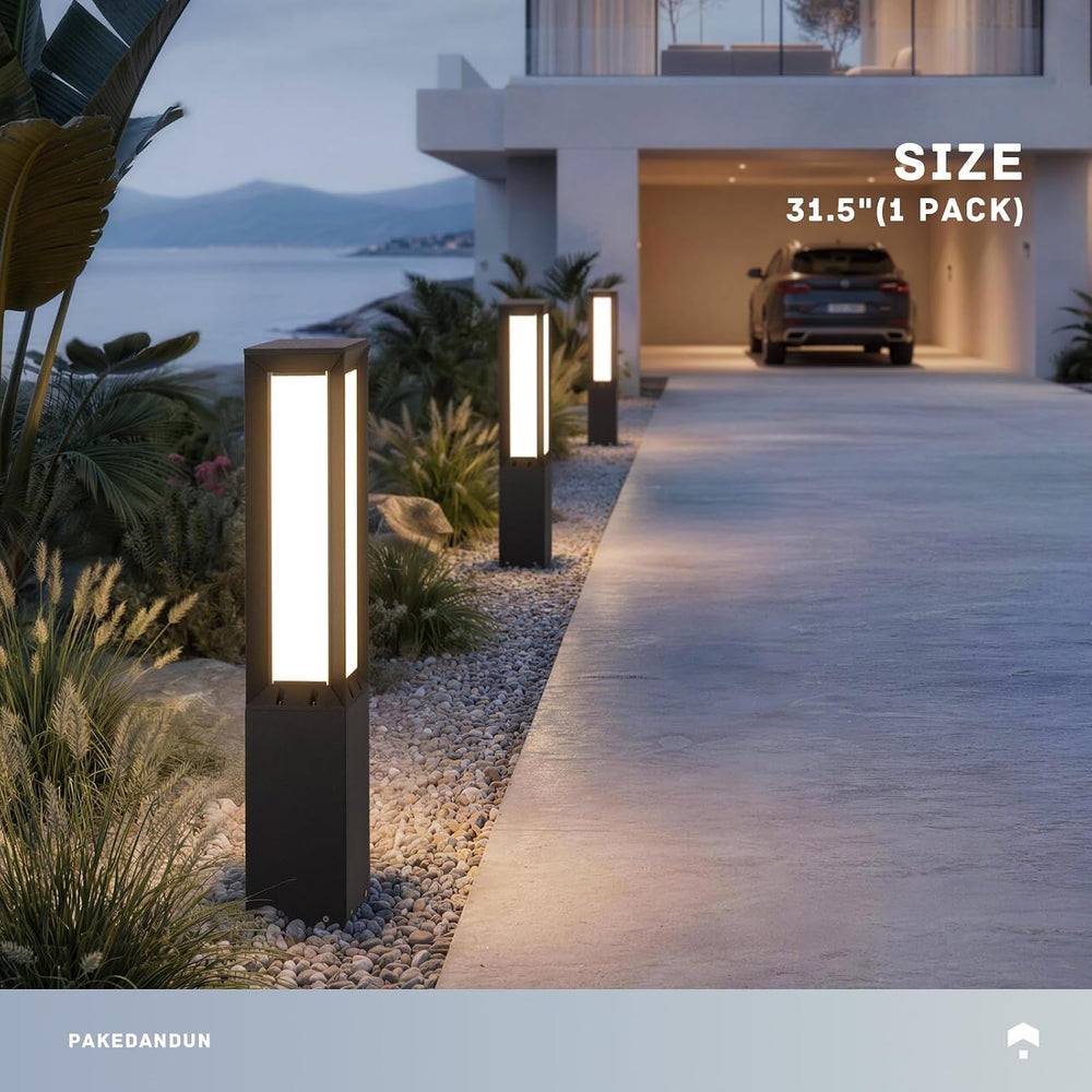 Outdoor Pathway Lights Wired, 32" Landscape Path Light