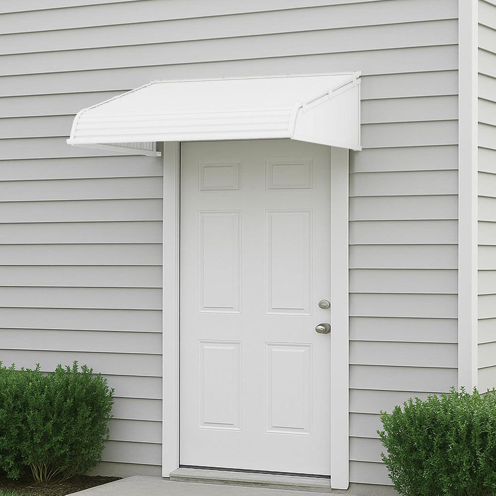 Kozyard Window Awning 42''W x 40''D with 2 Side Wings