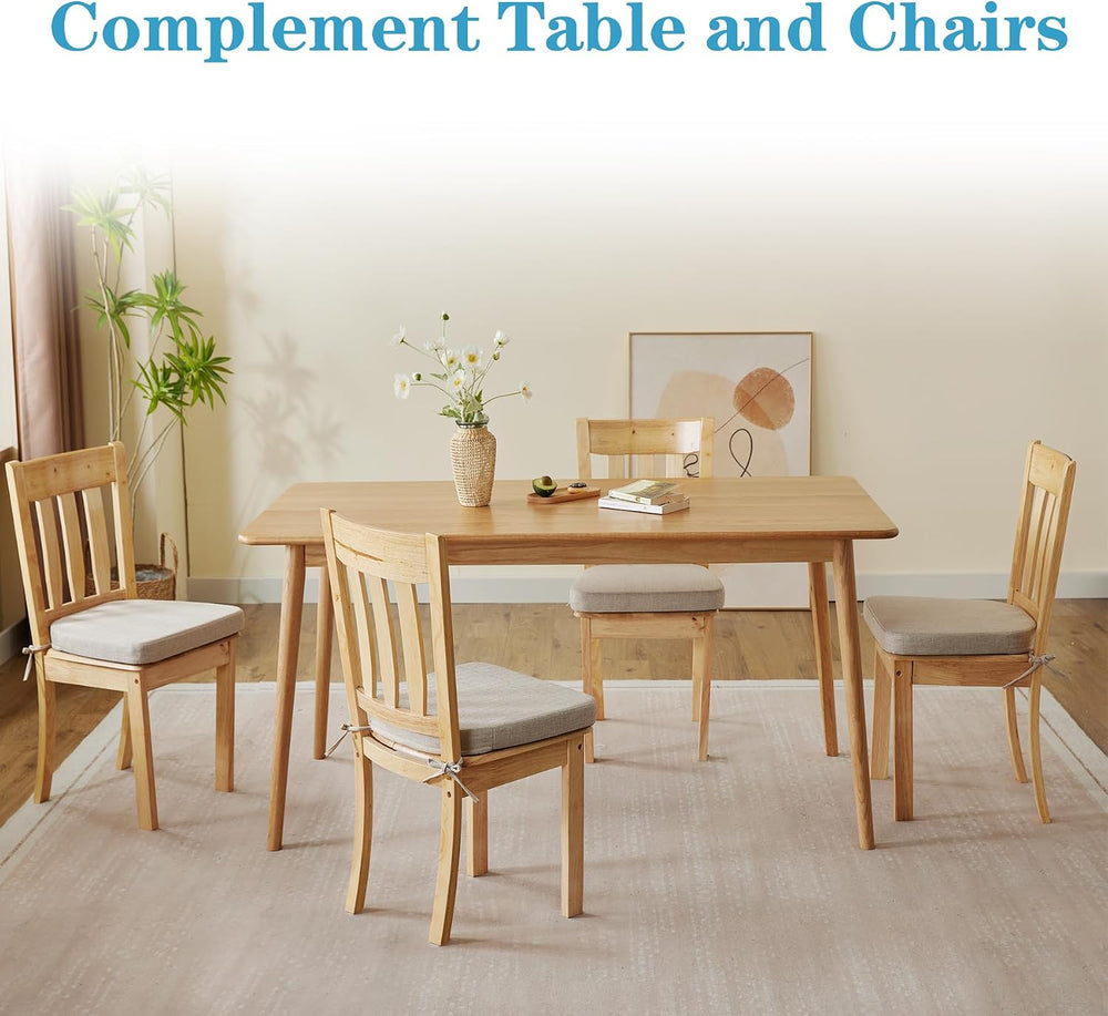 IASEAHK Chair Cushions for Dining Chairs Set of 4, Non Slip Kitchen Chair Pad...