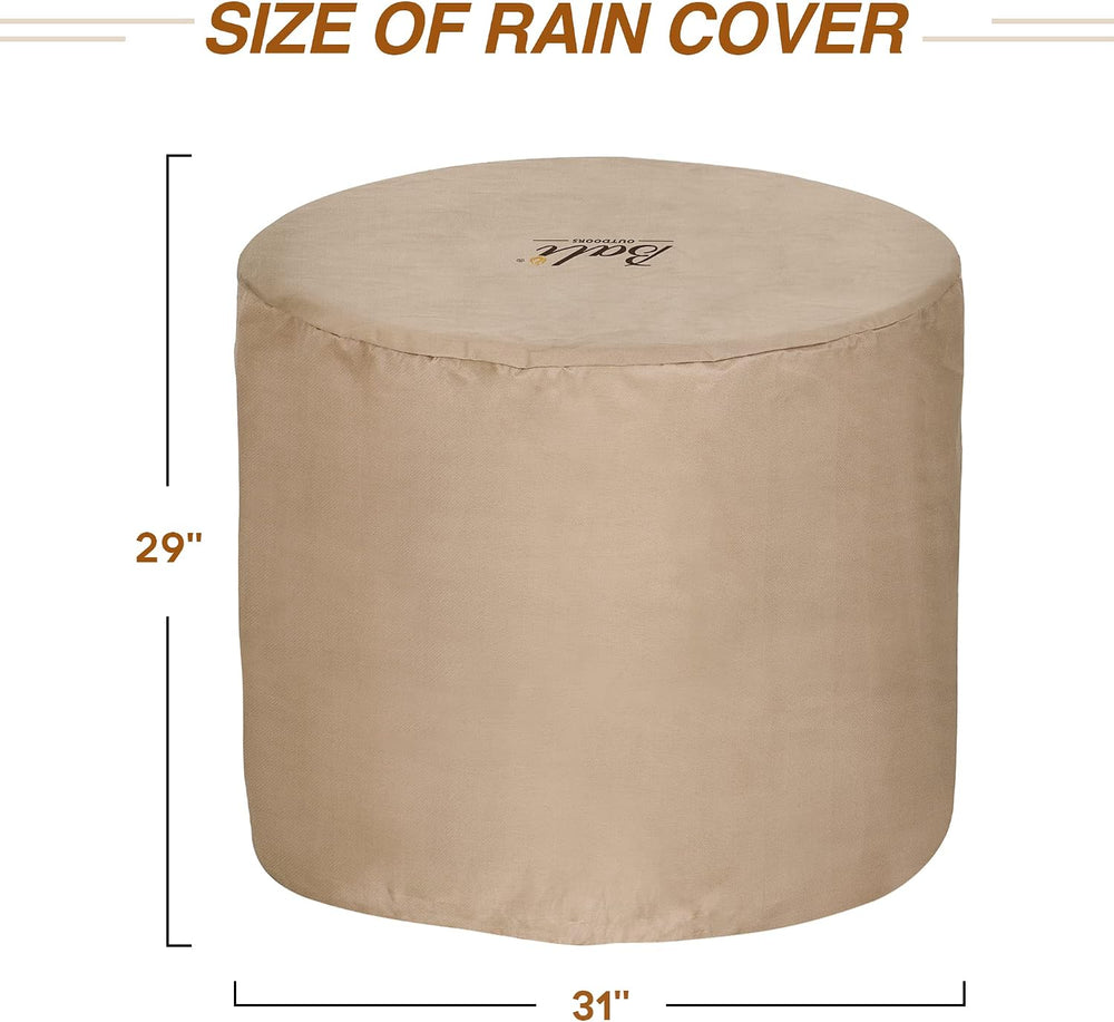 BALI OUTDOORS 30 Inch Fire Pit Cover Round Column