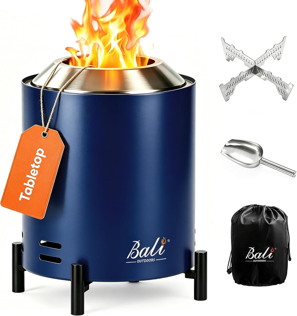BALI OUTDOORS 6.5 inch Tabletop Fire Pit Round