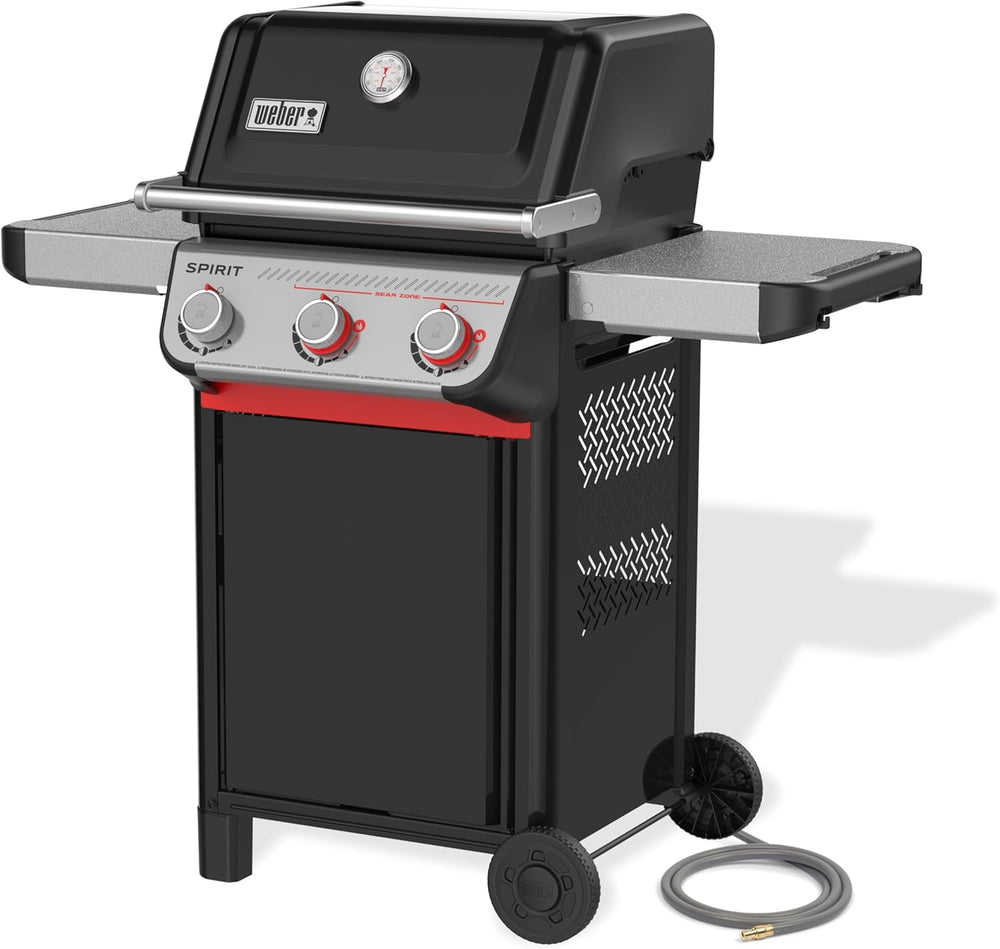 Weber® Spirit® E-325 Gas Grill, Outdoor Cooking, Natural Gas Grill, Black